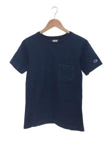 Champion◆REVERSE WEAVE T-SHIRT/Tシャツ/S/コットン/インディゴ/無地/C3-H307