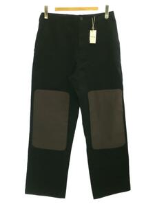 McQ Alexander McQueen◆PATCH WIDE LEG TROUSERS/31/コットン/BLK/677950/タグ付