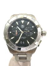 TAGHeuer◆アクアレーサー/クォーツ腕時計・WAY111Z/300M40.5mm/デジタル/ブラック/クロノグラフ ダイバーズ AQUA RACER アクアレーサー_画像1