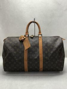 LOUIS VUITTON◆キーポル45_モノグラム・キャンバス_BRW/PVC/BRW