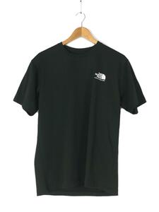 THE NORTH FACE◆S/S Historical Logo Tee/Tシャツ/M/ポリエステル/ブラック/NT32332