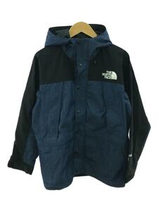 THE NORTH FACE◆MOUNTAIN LIGHT DENIM JACKET_マウンテンライトデニムジャケット/S/ナイロン/BLK/無