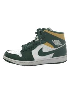 NIKE◆AIR JORDAN 1 MID_エアジョーダン 1 ミッド/26cm/GRN