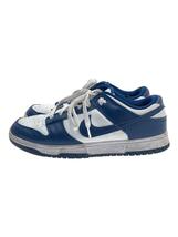 NIKE◆DUNK LOW_ダンク ロー/25.5cm/NVY/レザー_画像1