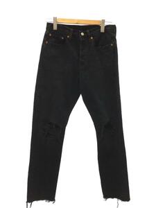 Levi’s◆ボトム/SKINNY BLACK LISTED/27/デニム/BLK/無地/29502-0072