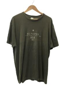 Tシャツ/L/コットン/プリント/00-90s/old navy/90s