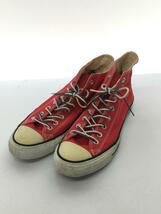 CONVERSE◆ハイカットスニーカー/28.5cm/RED/キャンバス_画像2