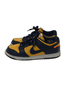 NIKE◆NIKE DUNK LOW LTHR/OW/28.5cm/YLW/レザー/CT0856-700