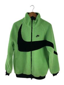 NIKE◆BIG SWOOSH BOA JACKET/フリースジャケット/S/ポリエステル/GRN/BQ6546-350