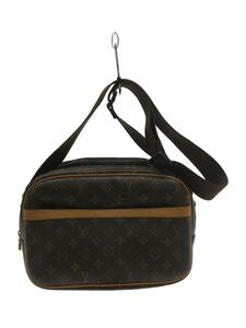 LOUIS VUITTON◆リポーターPM_モノグラム・キャンバス_BRW/PVC/BRW