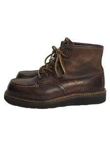 RED WING◆レースアップブーツ/28cm/BRW/1907●