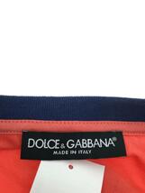 DOLCE&GABBANA◆Tシャツ/50/ポリエステル/オレンジ_画像3