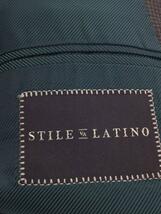 Stile Latino◆スーツ/AUVINCENZO32/PAK4/42/ウール/ブラウン/千鳥格子/AW220810_画像3