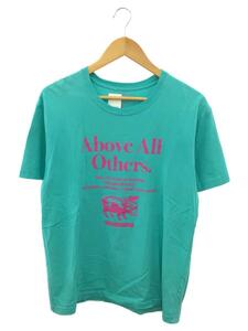 NEIGHBORHOOD◆ABOVE ALL OTHERS LS TEE/長袖Tシャツ/M/コットン/BLU/無地