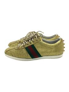 GUCCI◆ローカットスニーカー/UK8.5/GLD/419712