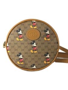 GUCCI◆バッグ/GG/ミニリュック/エボニー/Disney/ミニGG/ディズニー/リュック/ミッキー/ポーチ