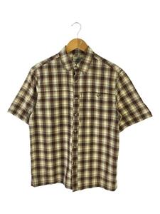 L.L.Bean* short sleeves shirt /S/ cotton /BRW/ check 