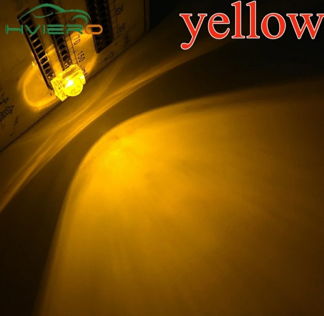 LED FLUX 3mm 黄色 ～mcd 個