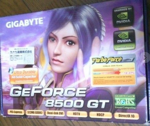 ◆Gigabyte ビデオカード GV-NX85T512HP