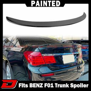 【即納品】艶有黒 BMW 7シリーズ F01 F02 F03 F04 リアウイング トランクスポイラー AC TYPE 2009-2015