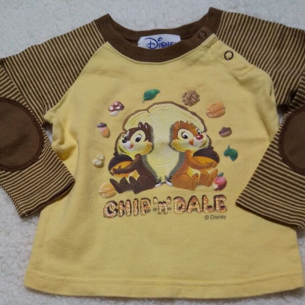 ディズニー長袖トレーナー CHIP&DALE80