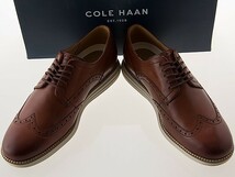 新品/COLE HAAN/コールハーン/ORIGINAL GRAND/オリジナルグランド ショートウィング/C26471-W/WOODBURY/ウッドベリー/ワイズW/26.5cm_画像1