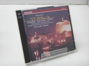 【62】CD■デイヴィス指揮 / プッチ－ニ:歌劇 トスカ 2CD PHCP-20003 ■