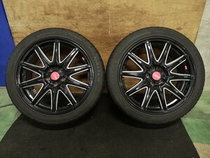 ■ タイヤ ホイール 2本 ENKEI RIVAZZA 17x7J+48 100 5H 215/45R17