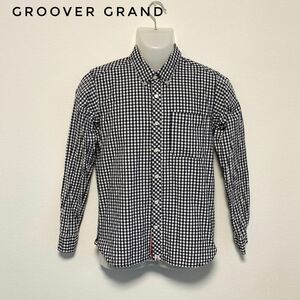 Groover Grand メンズ シャツ チェック【S相当】