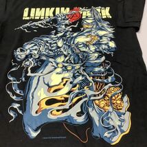 SR13B1. バンドTシャツ　Lサイズ　LINKIN PARK ⑩ リンキンパーク_画像2