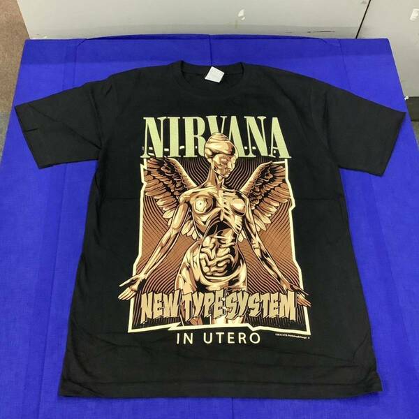 SR13B2. バンドTシャツ Lサイズ　NIRVANA ③ ニルヴァーナ　ニルバーナ