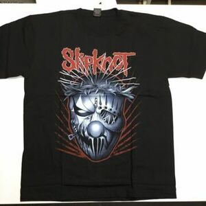 SR3B1. 両面プリントバンドデザイン半袖Tシャツ スリップノット SlipknoT Lサイズ③