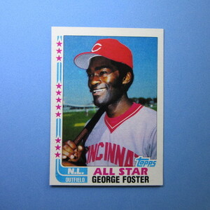 1982 Topps #342 All-Star - George Foster 