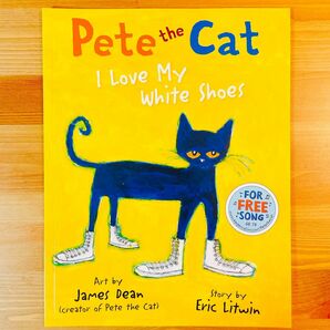英語絵本 Pete the catねこのピートだいすきなしろいくつ 正規品 洋書 英語絵本