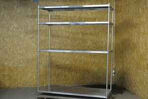  prefab etc.. large refrigerator inside optimum!*ta Nico - solid Elephant shelf 1515×610×H1930 4 step business use shelves / rack *