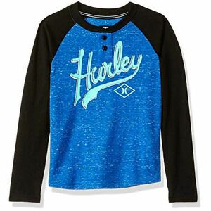 送料無料 新品 HURLEY X ハーレー ボーイズ 長袖 Tシャツ 100