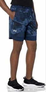 送料無料 新品 underarmour トレイン ストレッチ カモ ショーツ L