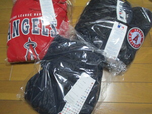 最後１　新品　ANGELS　３点セット　パーカー　フリース　ジャケット　スウェット　パンツ　Mサイズ　MLB　正規品　エンジェルス　大谷翔平