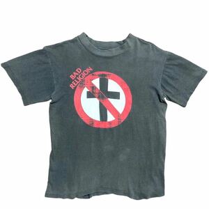 90s DIAMOND STAR BAD RELIGION Against The Grain Tシャツ / vetera 半袖　ダイヤモンドスター ロックT バンドt プリントt ビンテージ古着