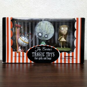 ティム・バートン オイスターボーイの憂鬱な死 フィギュア 輸入品 THE PIN CUSHION QUEEN & BRIE BOY & STARING GIRL Tim burton