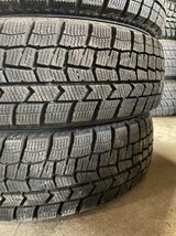 ★送料無料★ 155/65R13 2018年製 9～9.5分山 ダンロップ WINTERMAXX WM02 4本/中古スタッドレスタイヤ(冬タイヤ) アルトラパン N6089_TU_画像3