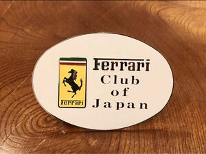 フェラーリ クラブ オブ ジャパン グリル エンブレム 希少タイプ Ferrari Club of Japan 