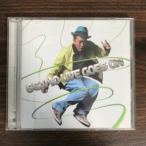 E419 中古CD100円 シーモ　Live Goes On(初回生産限定盤)(DVD付)