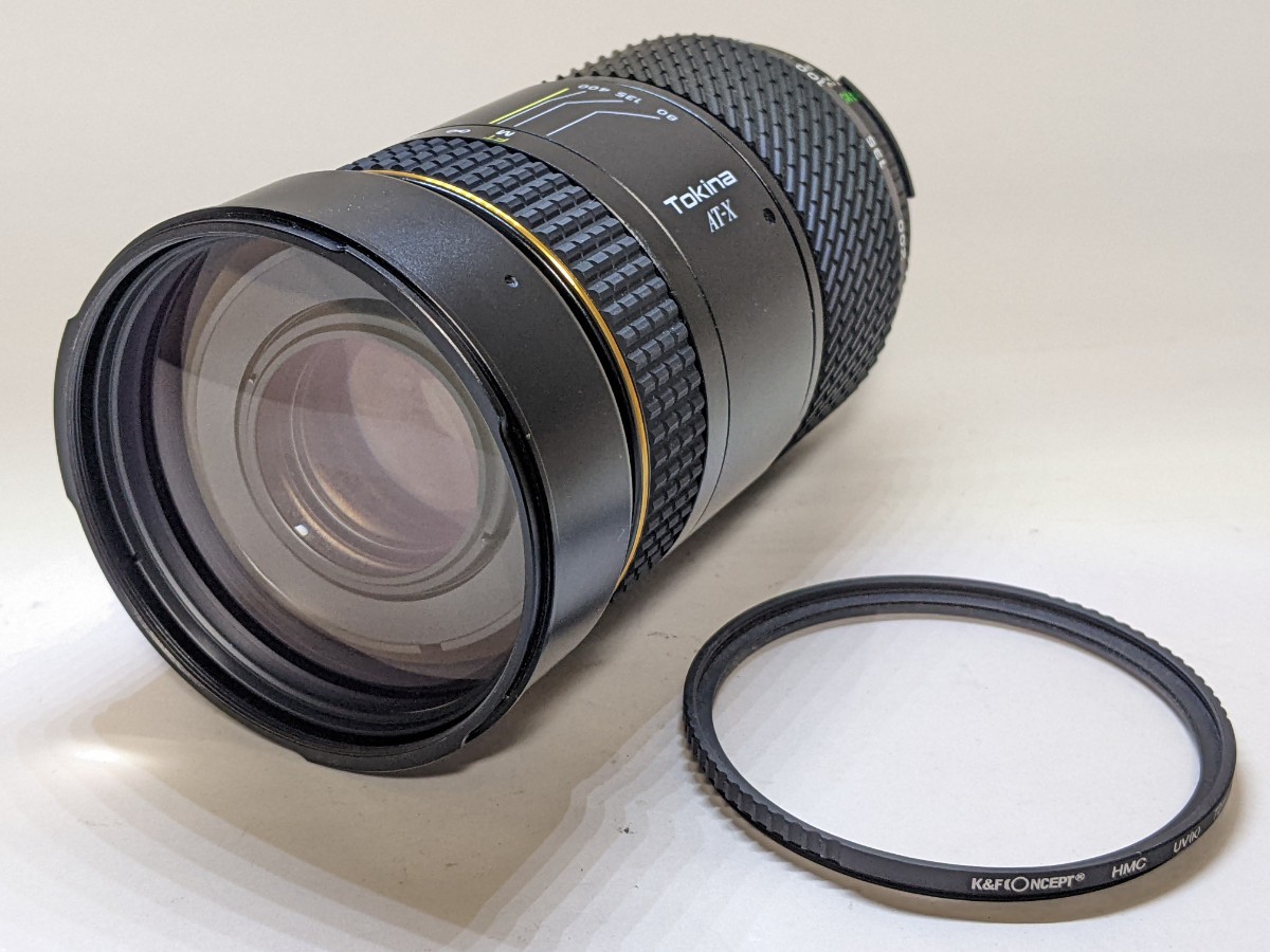 ジャンク品 Tokina AT-X AF 80-400mm F4.5-5.6 (Nikon用)*-