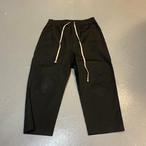 ☆Rick Owens リックオウエンス☆18AW アステアドローストリングクロップドパンツ　サイズ48 RU18F1395-TE