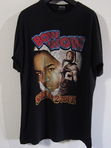 ☆BOW WOWボウワウ☆【Scream 2 Tour】ヴィンテージ2002年ツアー両面プリントTシャツ HIP HOP LAP TEE