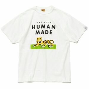 正規品 美品 HUMAN MADE T-SHIRT #2310 Whiteヒューマン メイド Tシャツ #2310 ホワイト Mサイズ トラ タイガー アニマル