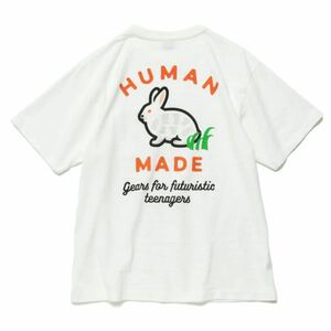 正規品 美品 Human Made Pocket Rabbit #2 T-Shirt White ヒューマンメイド うさぎ ホワイト 白 Mサイズ Tシャツ