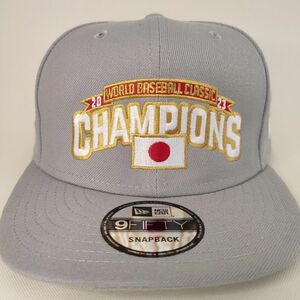 【新品】New Era ニューエラ WBC 2023 Japan 記念キャップ（グレー）侍ジャパン