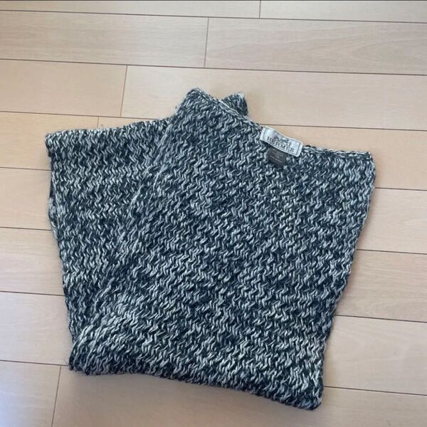 <エルメス HERMES >スヌード アルパカ シルク